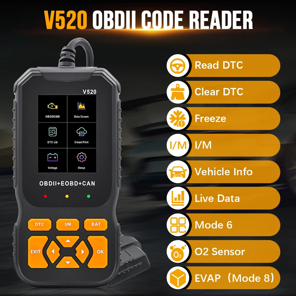 V520 OBD2 Car Diagnostic Scan Tool