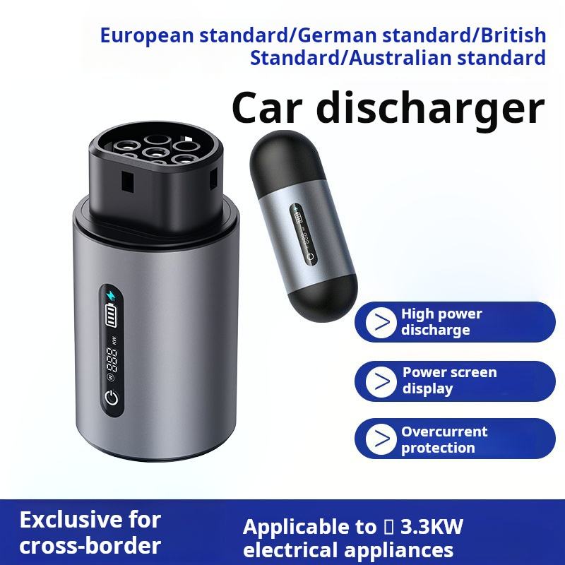 Car Capsule Discharger 3.3kw High-power Electric Vehicle New Energy Discharger