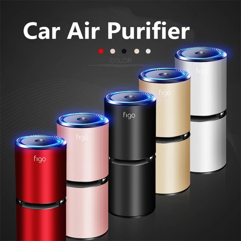 Air Filter Oxygen Bar Portable Ionic Cleaner USB Remove Odor Smoke