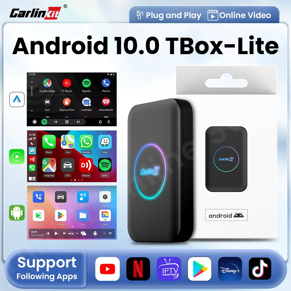 Carlinkit Tbox Lite - Enjoy CarPlay & Magic Box Streaming