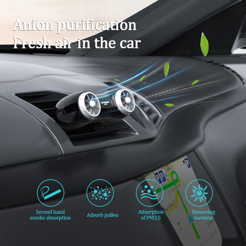 CAR NEGATIVE ION AIR PURIFIER CAR INTERIOR SUPPLIES