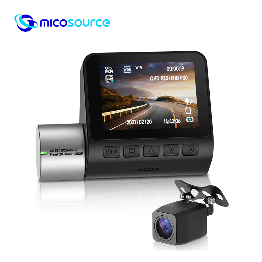 4K GPS Wifi 24h Parking Monitor Dash Cam