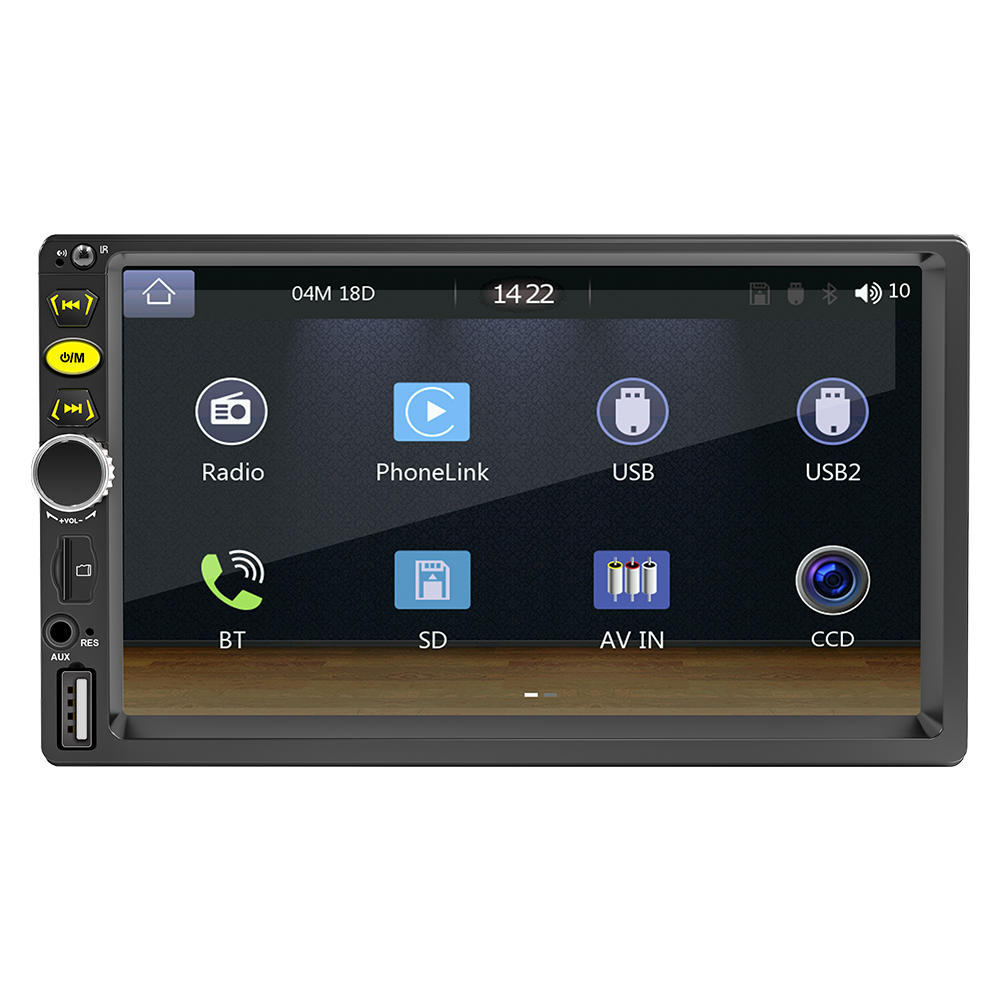 Car Screen USB Multimedia Central Video Media Player Mirror link F730C