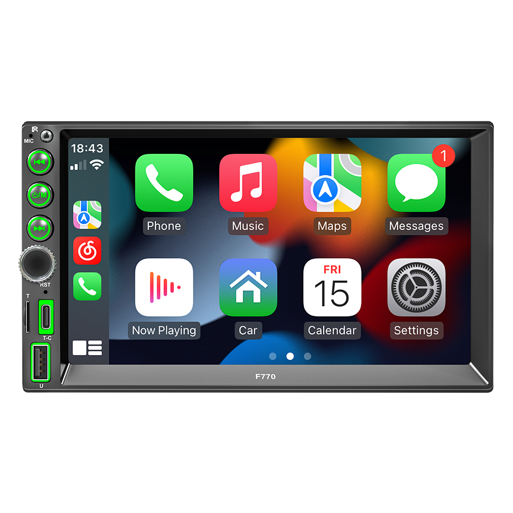 F770 7 "HD car MP5 player